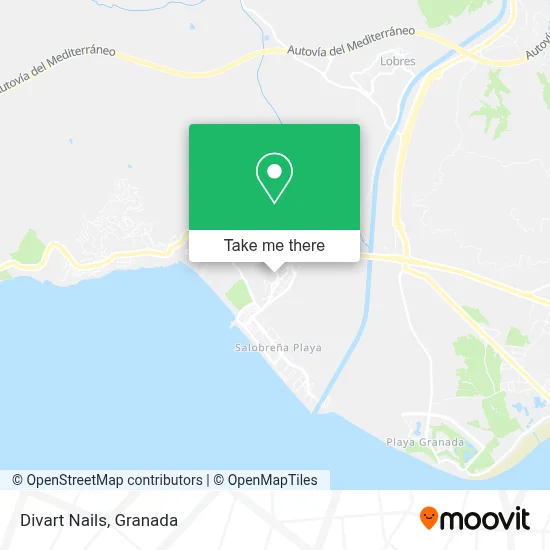 Divart Nails map