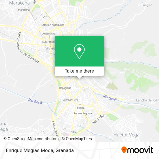 Enrique Megías Moda map