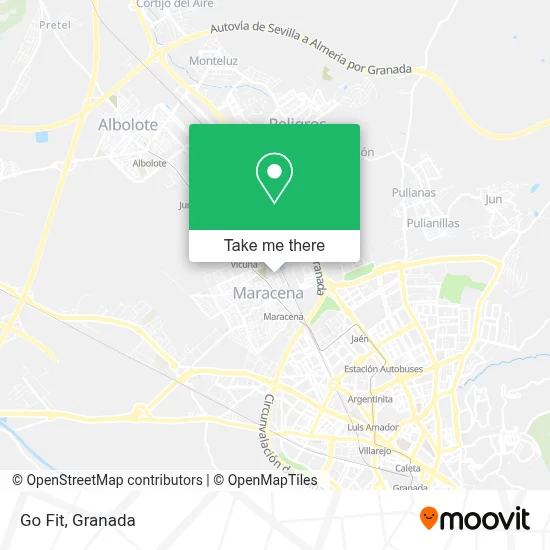 Go Fit map