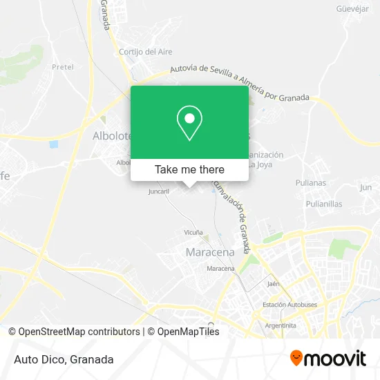 Auto Dico map