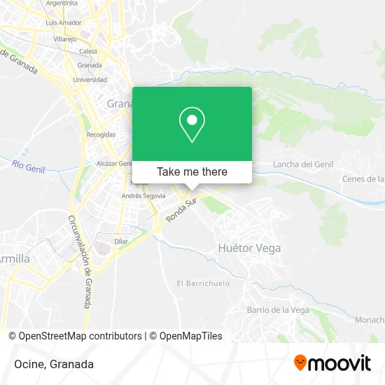 Ocine map