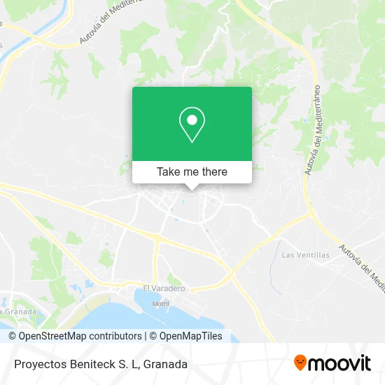 Proyectos Beniteck S. L map