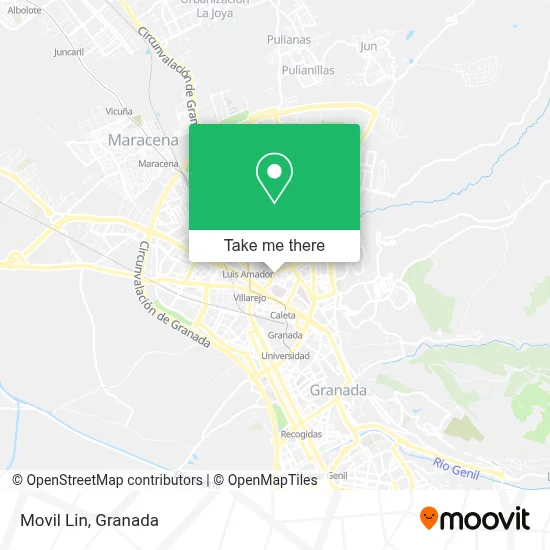 Movil Lin map