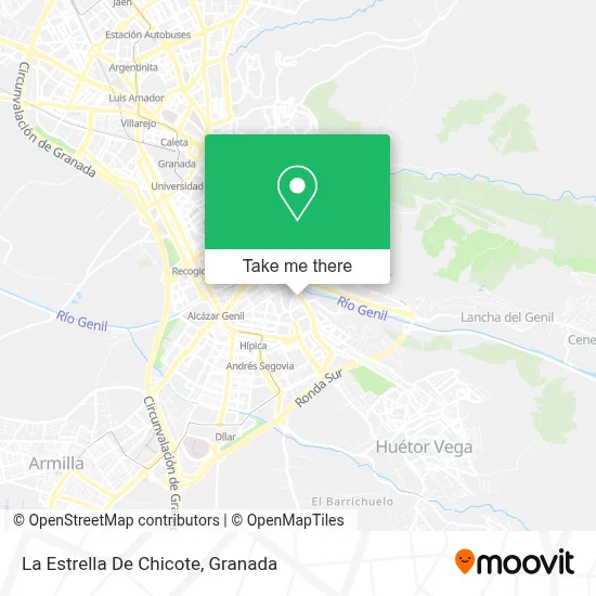 La Estrella De Chicote map