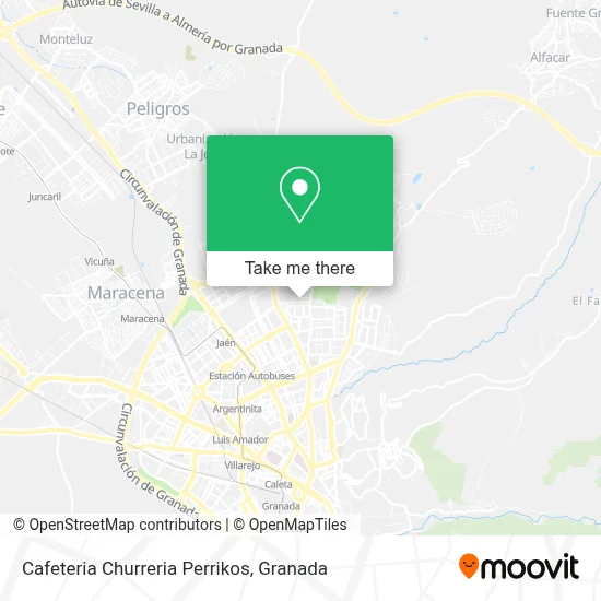 Cafeteria Churreria Perrikos map