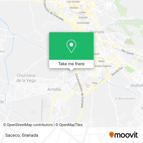 Saceco map
