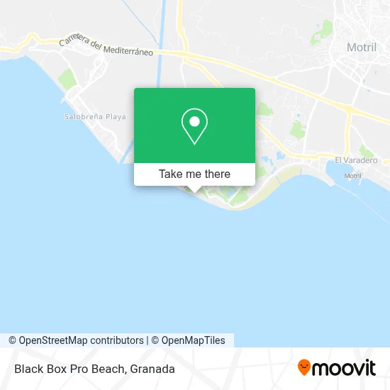 Black Box Pro Beach map