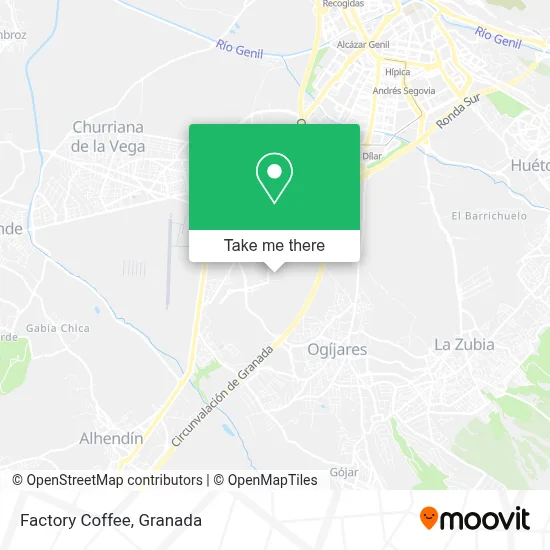 Factory Coffee map