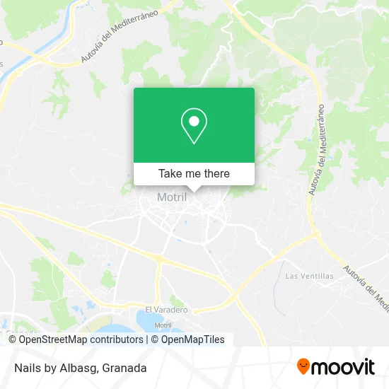 Nails by Albasg map