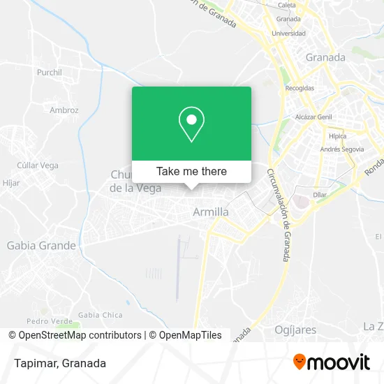 Tapimar map