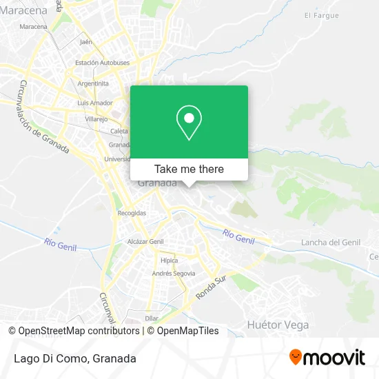 Lago Di Como map