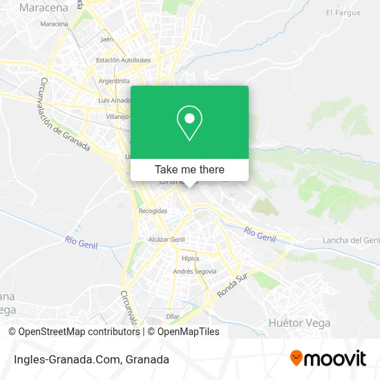 Ingles-Granada.Com map