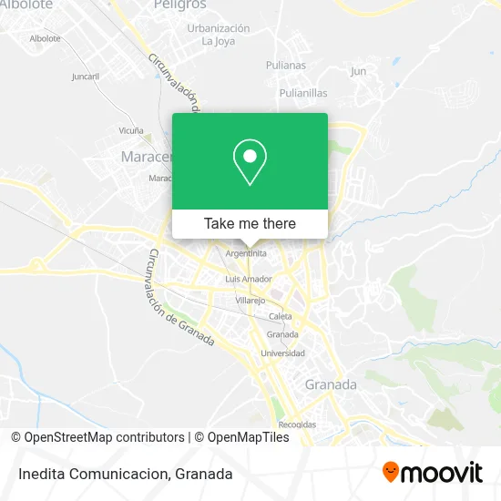 Inedita Comunicacion map
