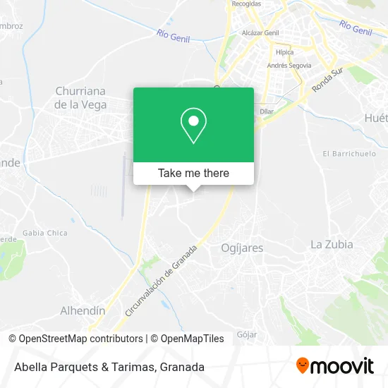 Abella Parquets & Tarimas map
