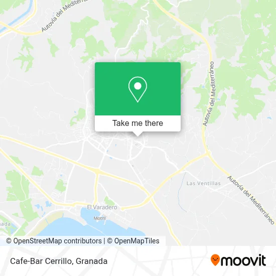 Cafe-Bar Cerrillo map