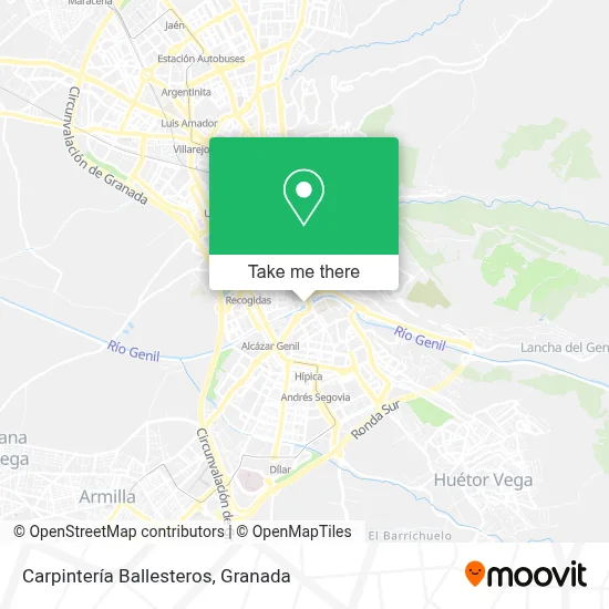 Carpintería Ballesteros map