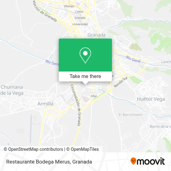 Restaurante Bodega Merus map
