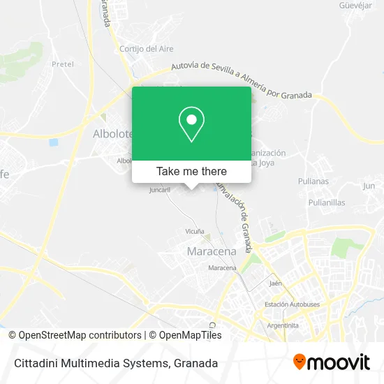 Cittadini Multimedia Systems map