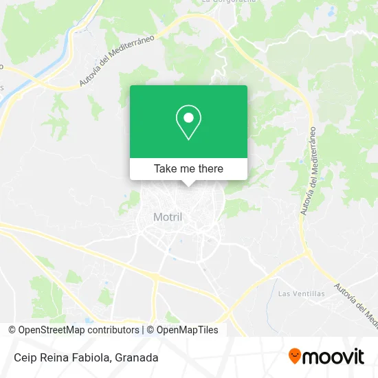 Ceip Reina Fabiola map