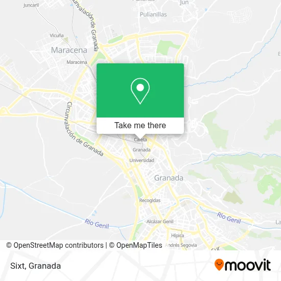 Sixt map