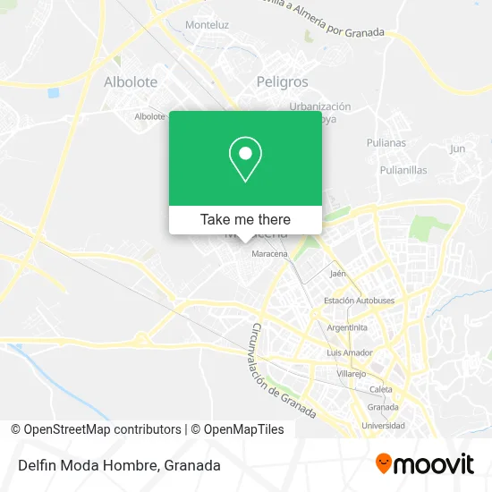 Delfin Moda Hombre map
