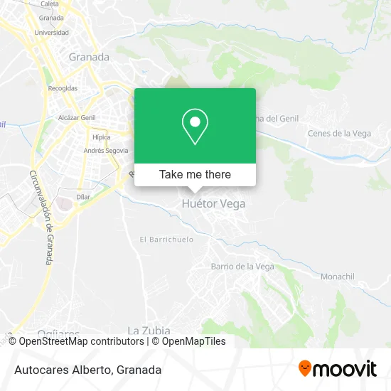 Autocares Alberto map