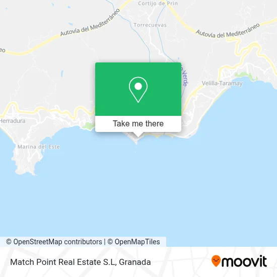 Match Point Real Estate S.L map