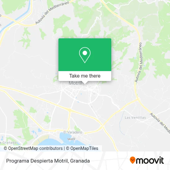 Programa Despierta Motril map