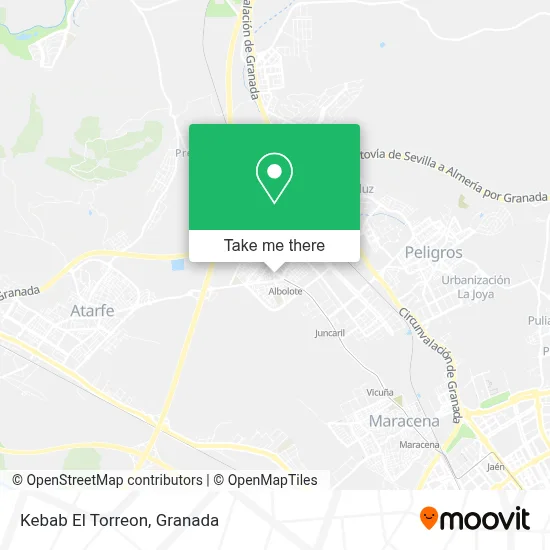 Kebab El Torreon map
