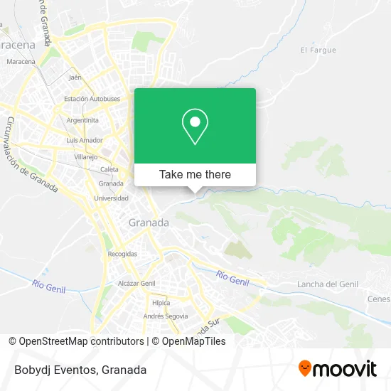 Bobydj Eventos map