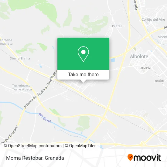 Moma Restobar map