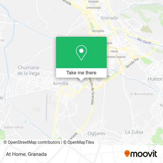 At Home map