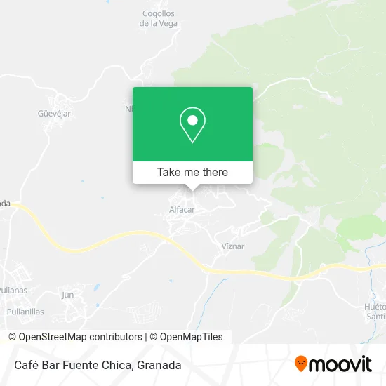 Café Bar Fuente Chica map