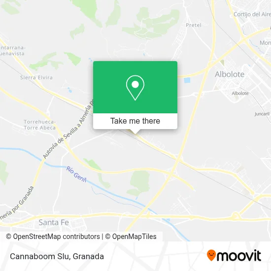 Cannaboom Slu map