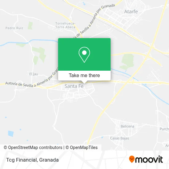 Tcg Financial map