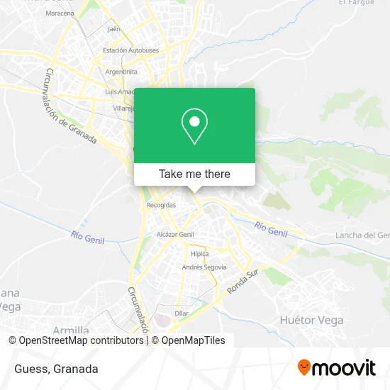 Guess map