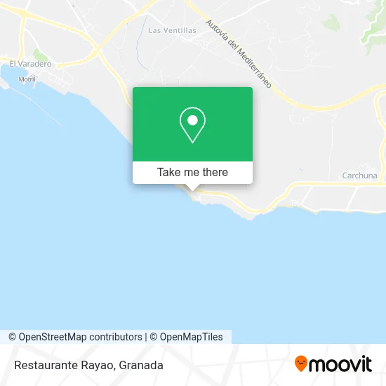 Restaurante Rayao map
