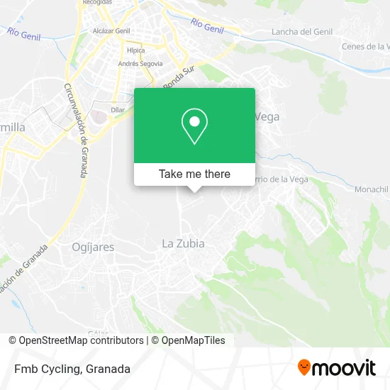 Fmb Cycling map