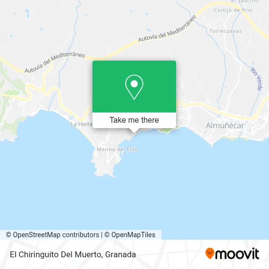 El Chiringuito Del Muerto map