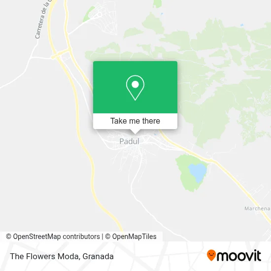 The Flowers Moda map
