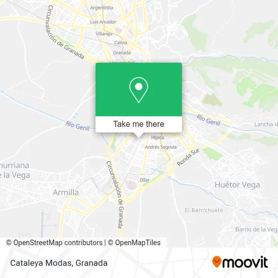 Cataleya Modas map
