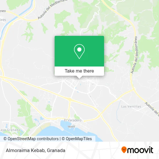 Almoraima Kebab map