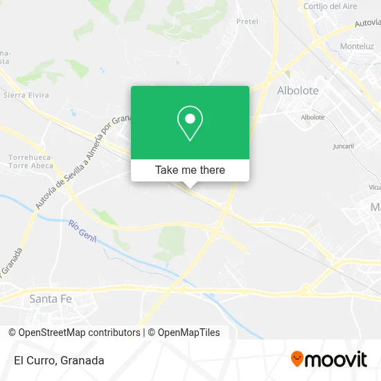 El Curro map