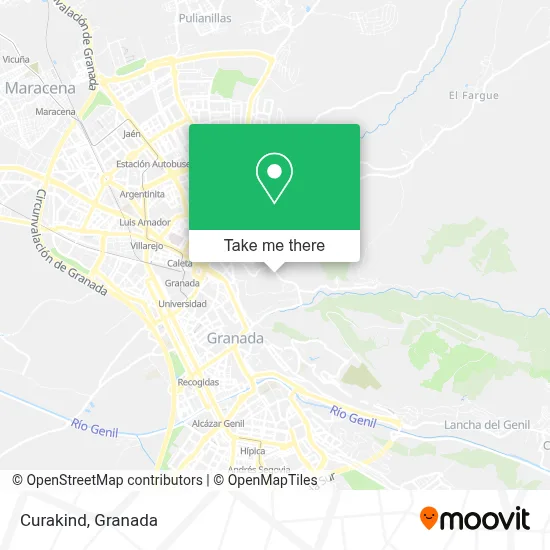 Curakind map