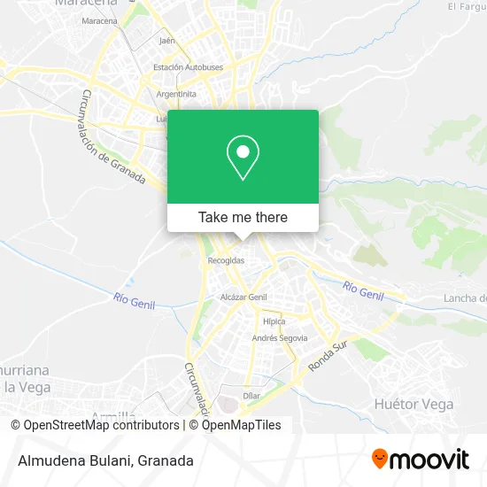 Almudena Bulani map