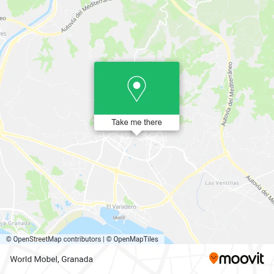 World Mobel map