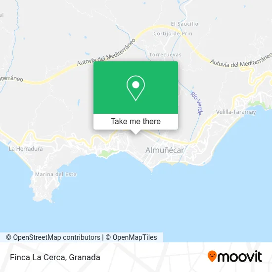 Finca La Cerca map