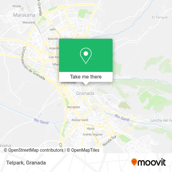 Telpark map
