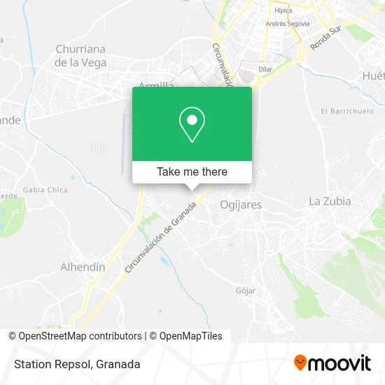 Station Repsol map
