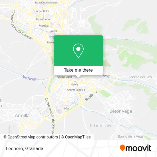 Lechero map